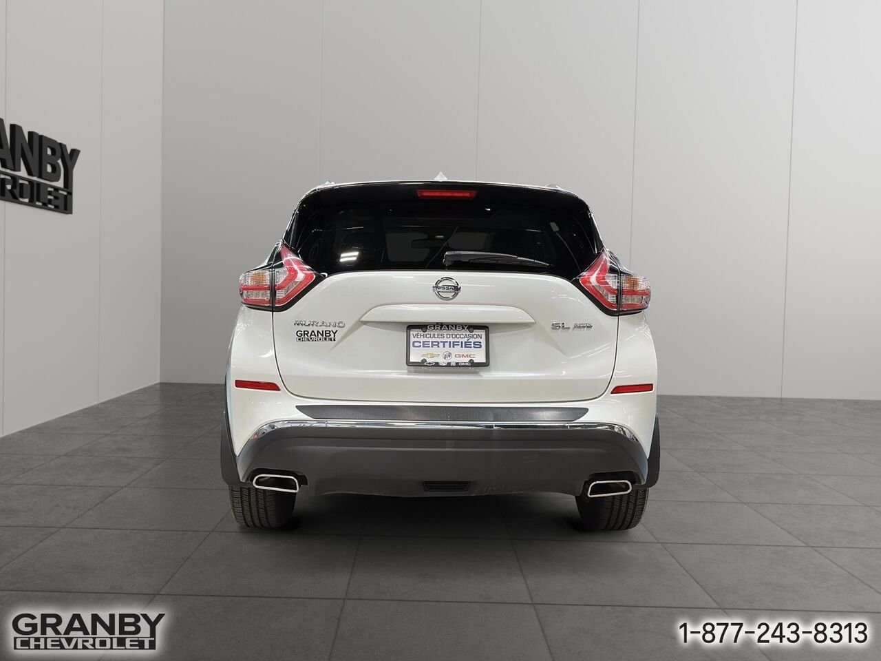 Nissan Murano Traction intégrale 4 portes SL | 26-0881B 2015 Blanc Granby - photo #5