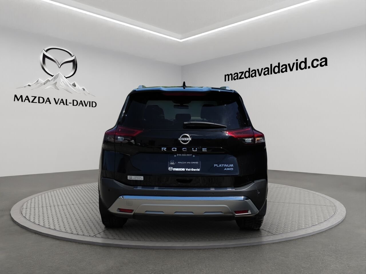2023 Nissan Rogue Platine TI, Sièges en cuir, Navigation, toit ouvrant panoramique, détecteur d'angles morts Black Val-David - photo #19