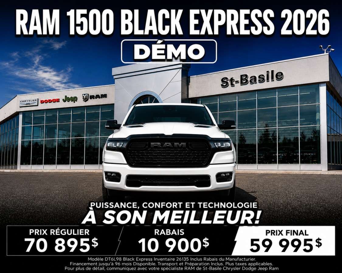 Ram 1500 2026 Blanc Saint-Basile-le-Grand - photo #3