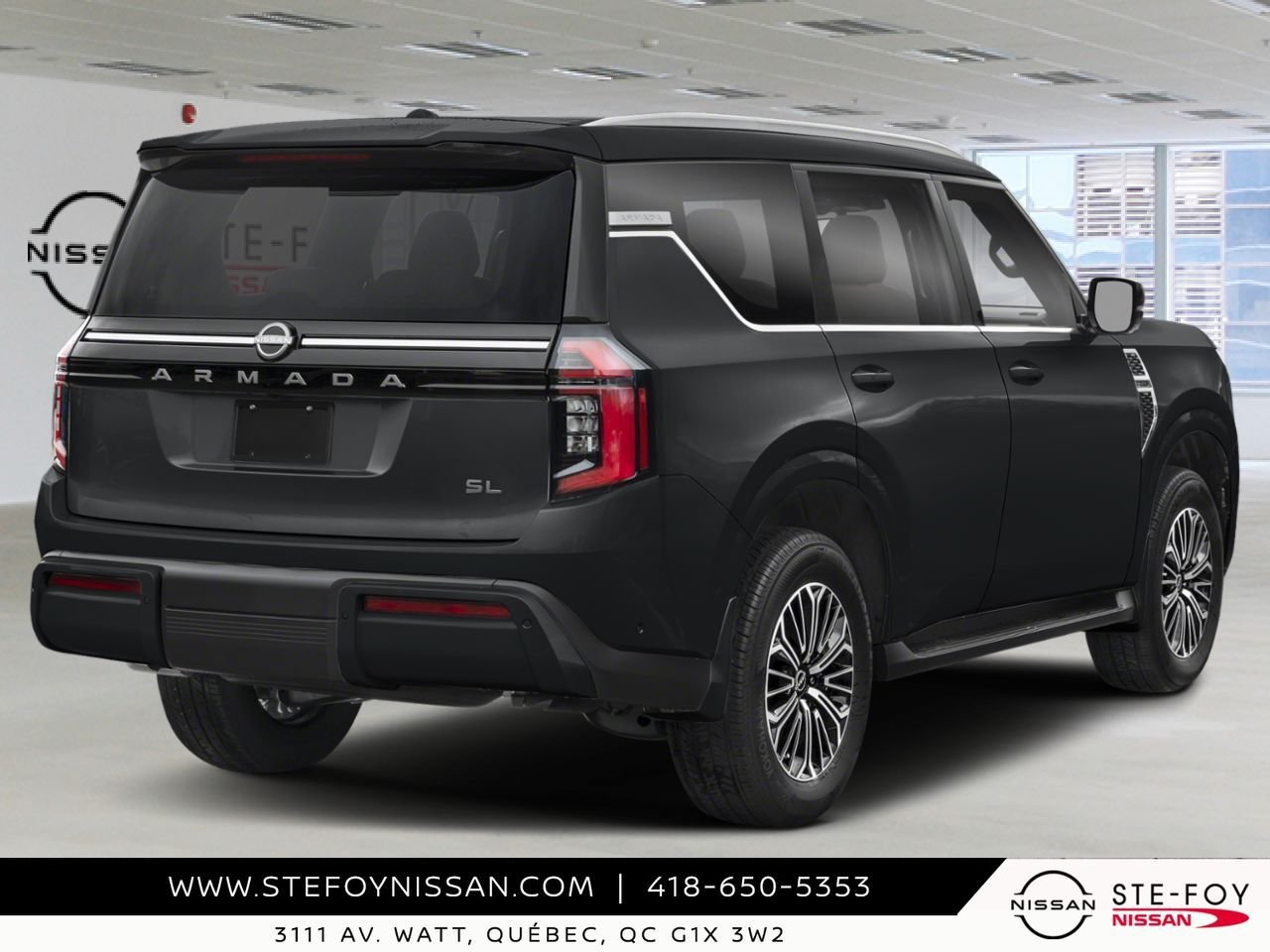 2027 NISSAN Armada Super Black Ste-Foy - photo #2