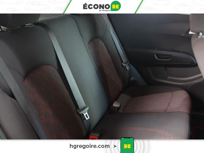 Chevrolet Sonic 822047 | LT AUTO TOIT GR ÉLEC A/C BLUETOOTH CAMÉRA MAGS 2017 Gris Laval - photo #22