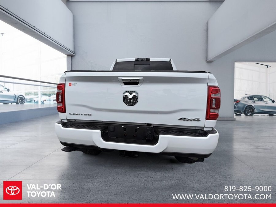 2022 Ram 2500 Limited cabine d'équipe 4x4 caisse de 6,4 pi White