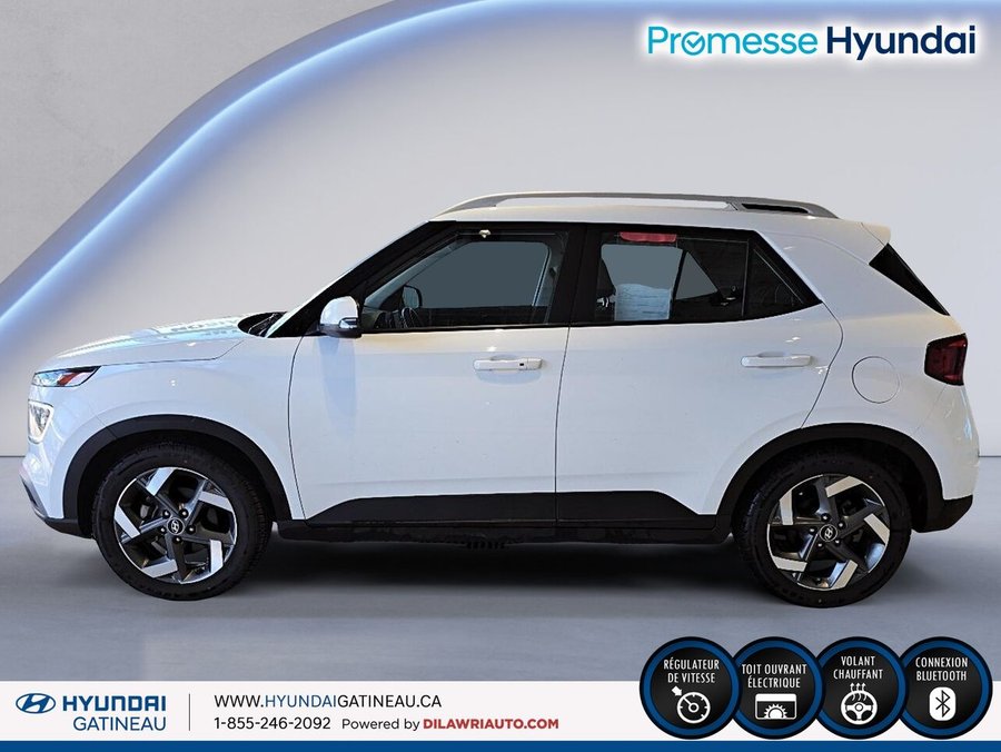 Hyundai Venue Ultimate IVT *** carfax clean , toute equiper , certifier*** 2022 Blanc