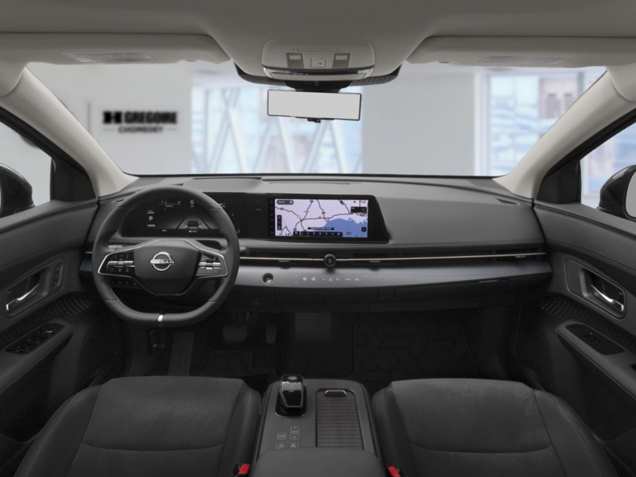 2026 Nissan ARIYA Black Diamond Pearl Laval - photo #5