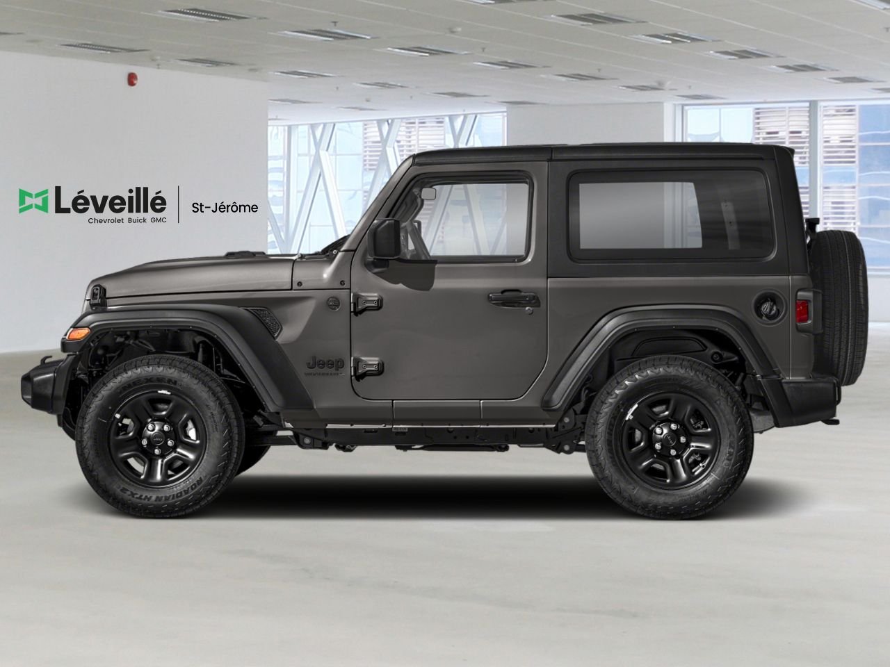 2025 JEEP Wrangler SPORT S Granite Crystal Metallic Saint-Jérôme - photo #1