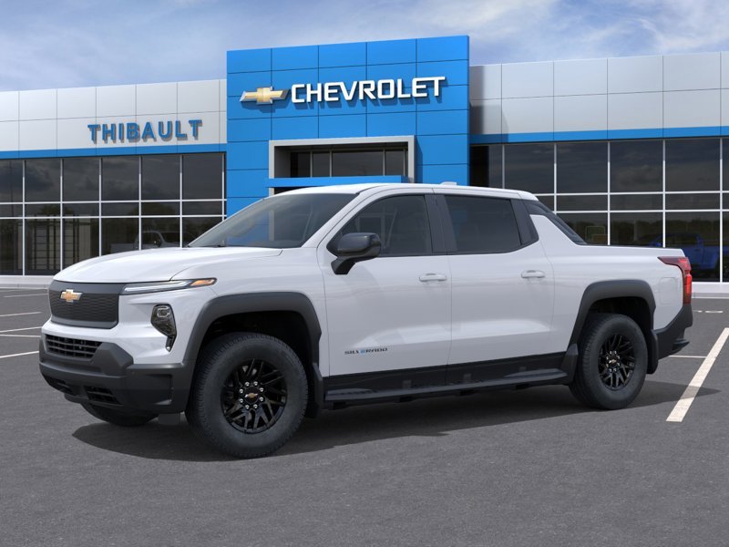 CHEVROLET Silverado EV WT à autonomie maximale à cabine multiplace e4RM 2026 BLANC SOMMET