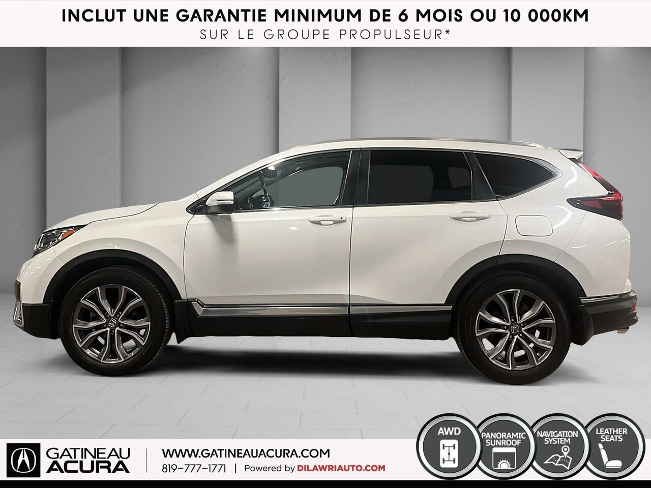 Honda CR-V Touring AWD 2020 Blanc Gatineau - photo #18