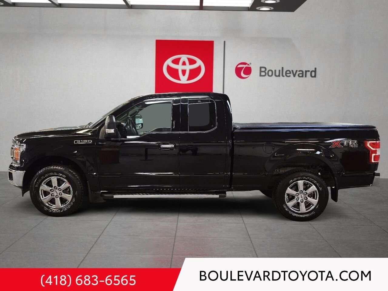 Ford F-150 531861-88 | XLT CABINE DOUBLE, 4X4, CAISSE 6.5 P 2018 Noir Québec - photo #5