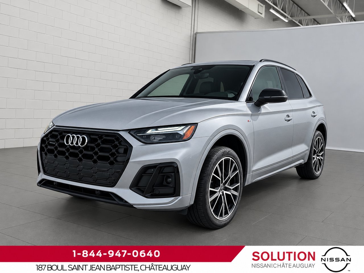 2021 Audi Q5 Progressiv 45 TFSI quattro Silver Châteauguay - photo #0