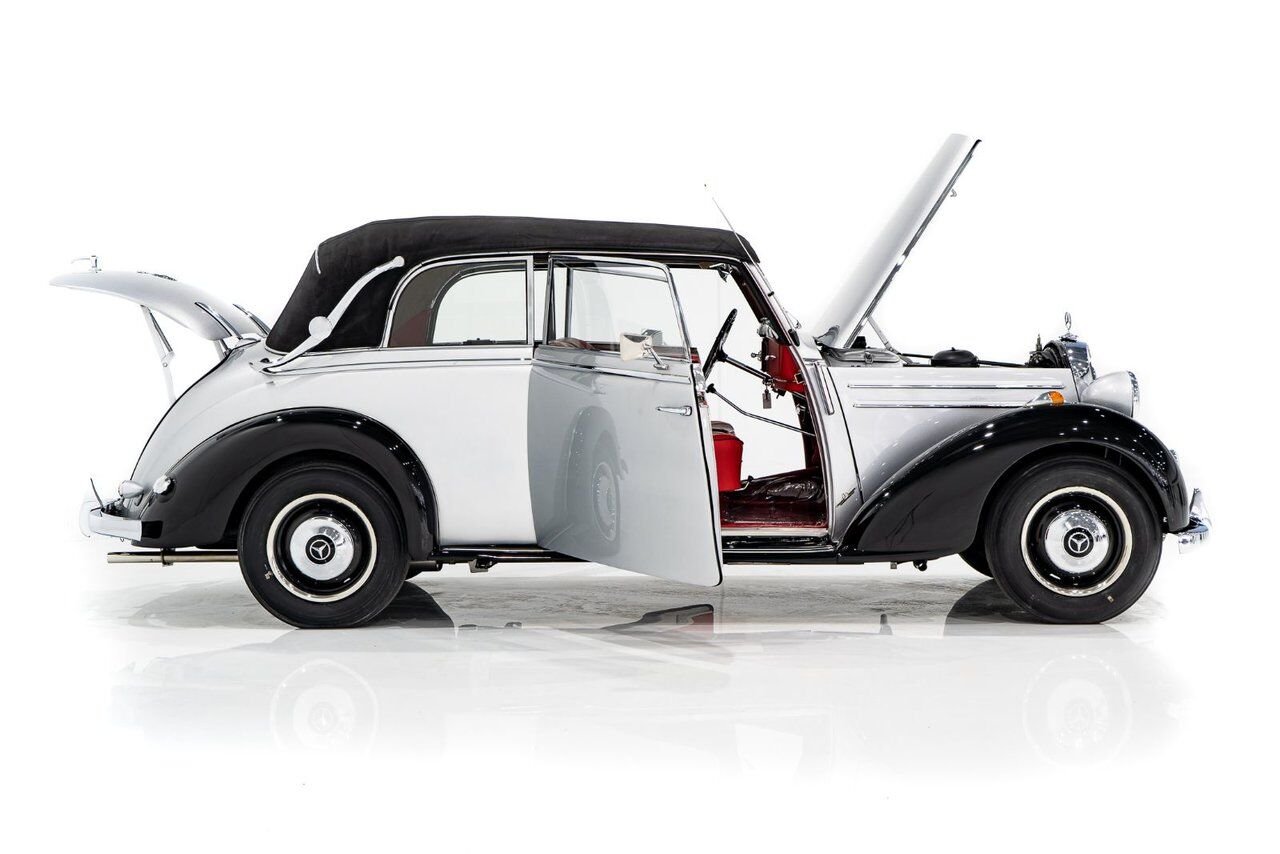Mercedes-Benz 170S Cabriolet B Wonderfully Presented Old Restoration 1950 Gris Montréal - photo #43