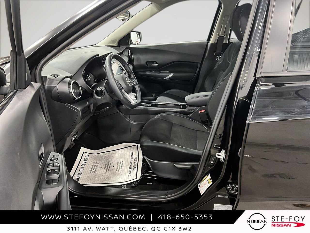 Nissan Kicks SV TA 2024 Noir Ste-Foy - photo #11