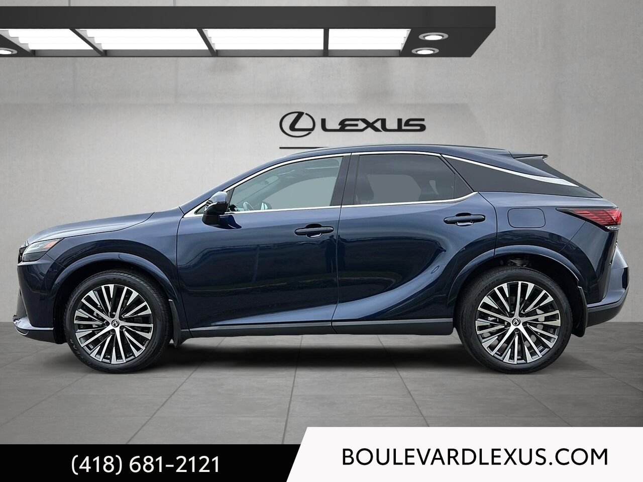 Lexus RX 20029A | RX 350h BA 2024 Bleu Québec - photo #5