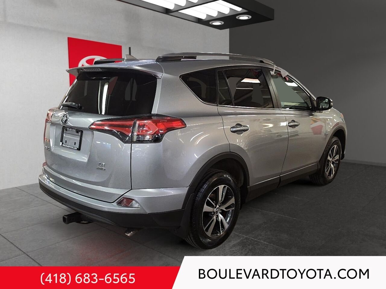 2018 Toyota RAV4 100480A-15 | LE, AWD Silver Québec - photo #3