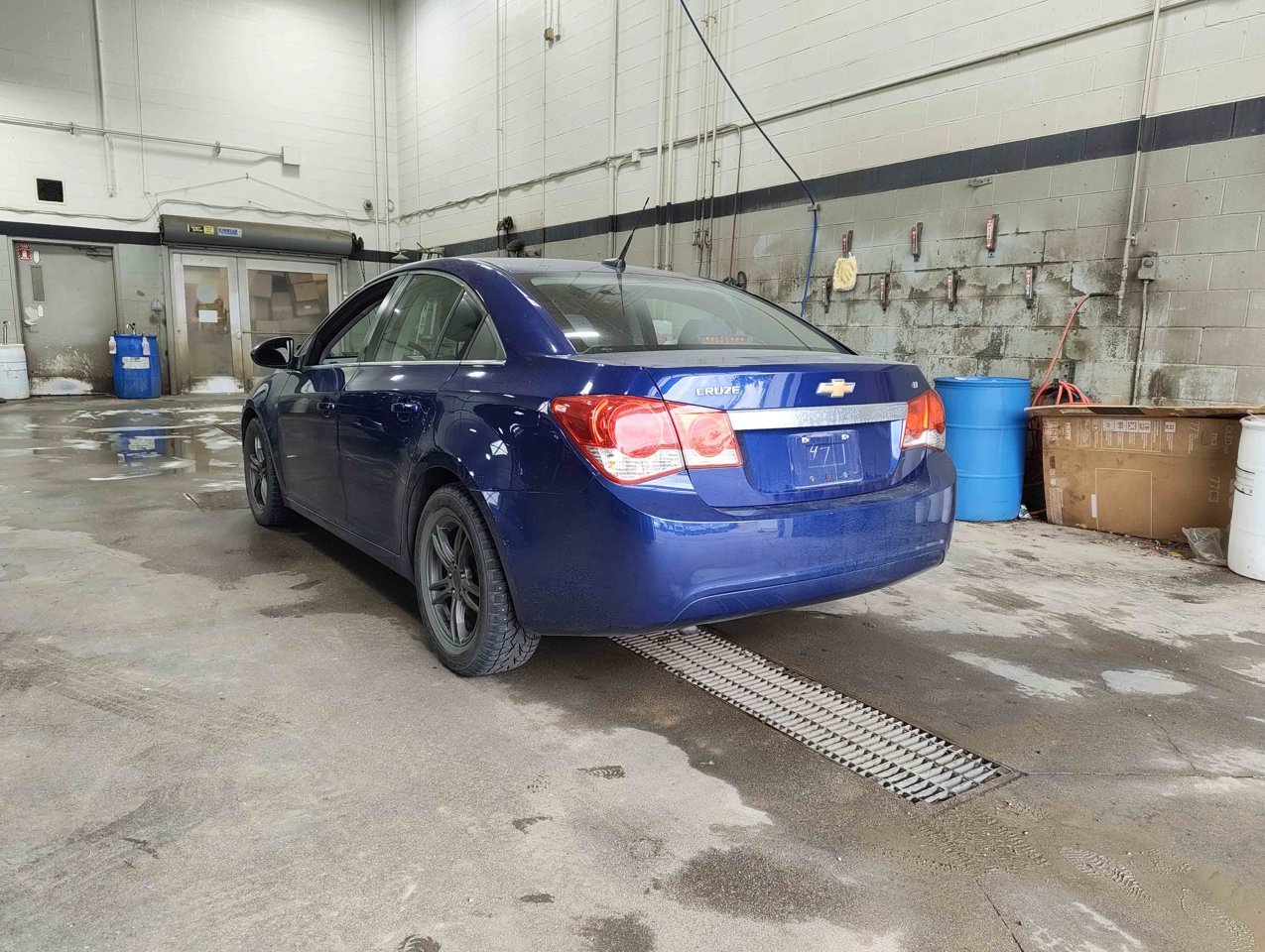 2012 Chevrolet Cruze 4dr Sdn LT Turbo+ w/1SB Blue Sherwood Park - photo #4