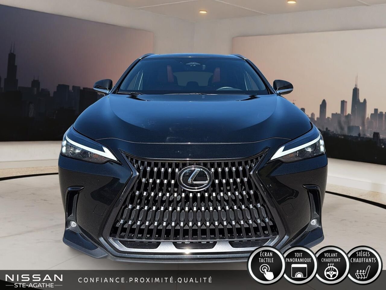 Lexus NX 350 | INTÉRIEUR ROUGE NULUXE | TOIT OUVRANT | AWD 2025 Noir Saint-Jérôme - photo #1