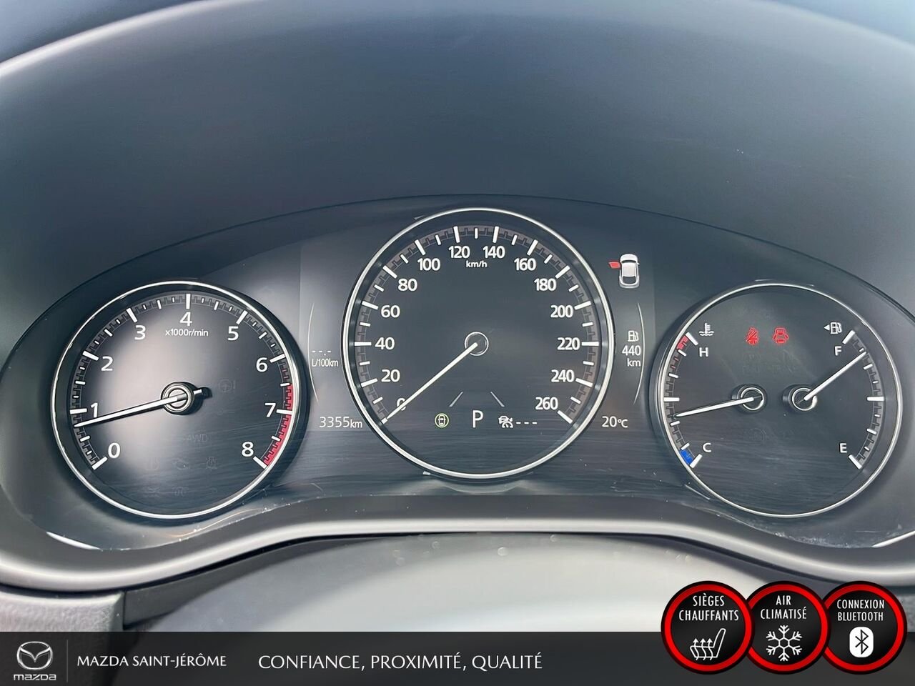 2026 Mazda CX-30 GT | TOIT OUVRANT | CUIR | AWD | Black Saint-Jérôme - photo #16