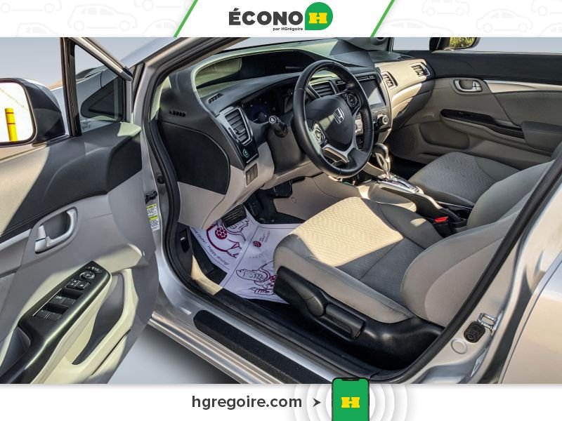 2015 Honda Civic Silver Blainville - photo #9