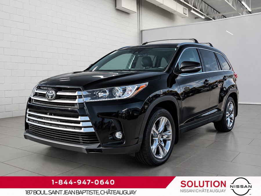 Toyota Highlander Limited TI 2019 Noir