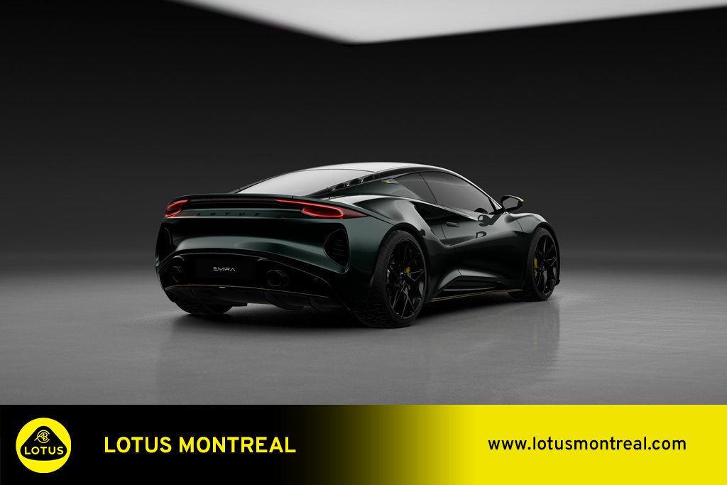 Lotus Emira Turbo SE Racing Line 2026 Vert Kirkland - photo #3