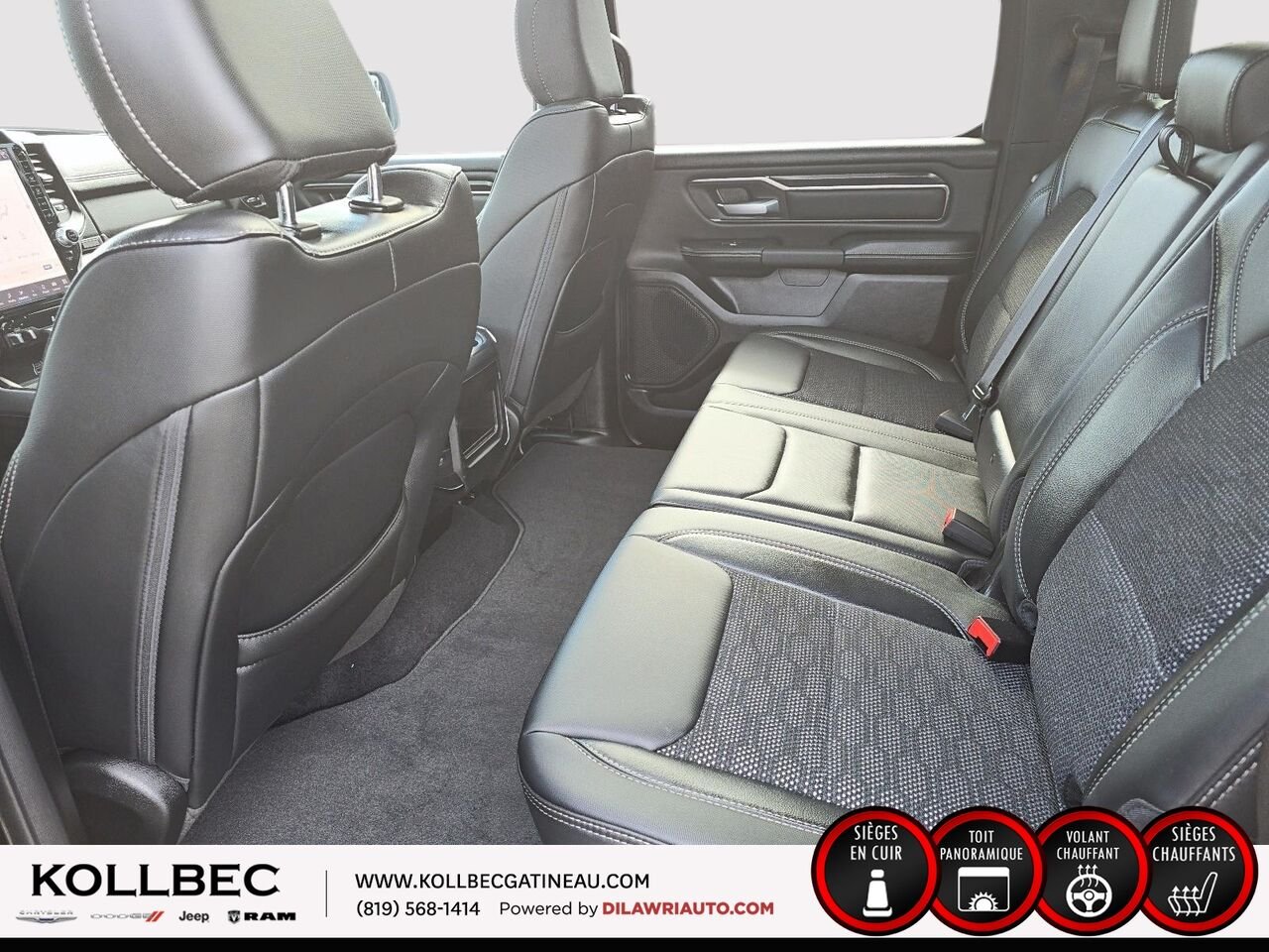 RAM 1500 SPORT 26861 | Sport Crewcab 4x4 2025 Noir Gatineau - photo #24