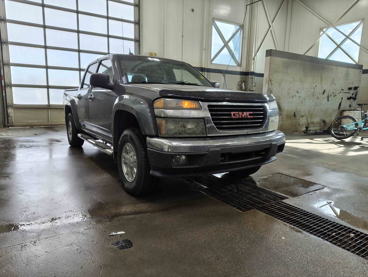 2008 GMC Canyon 4WD Crew Cab 126.0 SLE Grey Sherwood Park - photo #2