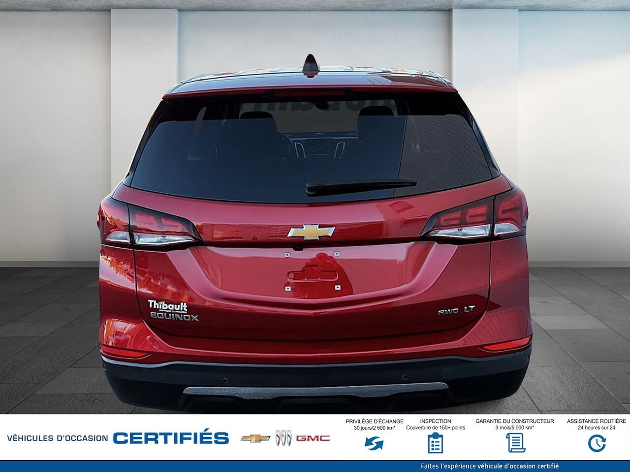 2024 CHEVROLET EQUINOX Traction intégrale, 4 portes LT Red Montmagny - photo #2