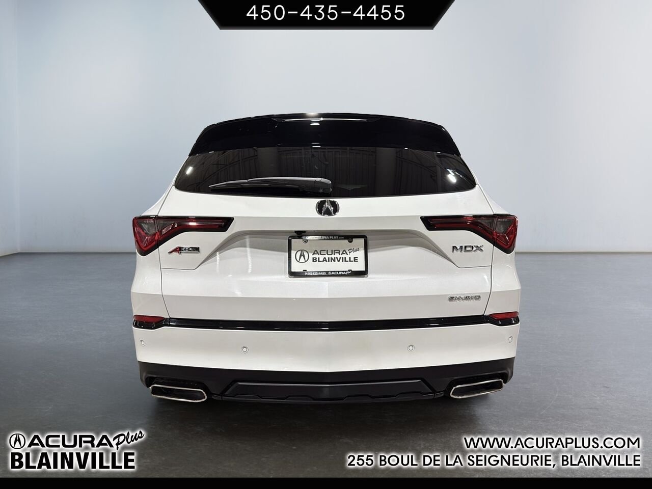 2024 Acura MDX White Blainville - photo #2