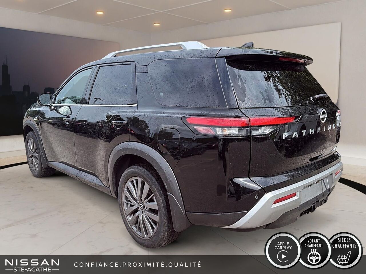 2022 Nissan Pathfinder SL TI | ENSEMBLE PRIVILÈGE | CUIR | TOIT PANORAMIQUE | BOSE Black Saint-Jérôme - photo #4