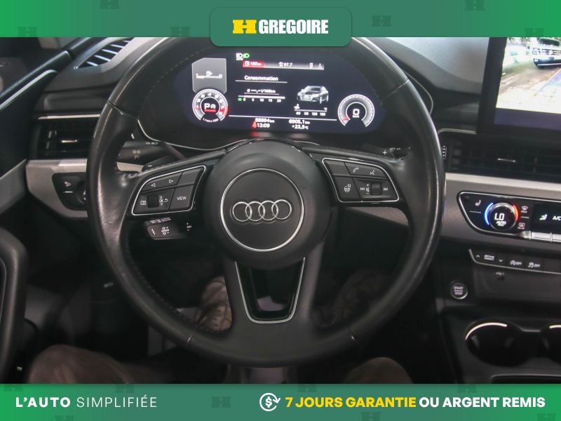 Audi A4 821431 | PROGRESSIVE AWD AUTO A/C CUIR TOIT NAV MAGS 2020 Blanc Laval - photo #18