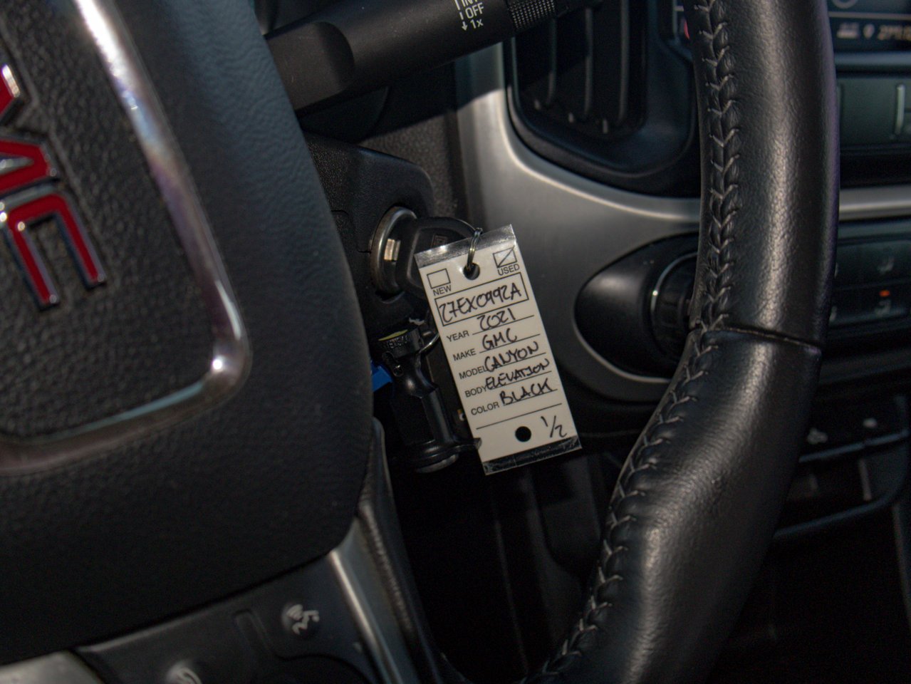 2021 GMC Canyon 4WD Crew Cab 128 Elevation Black Sherwood Park - photo #33