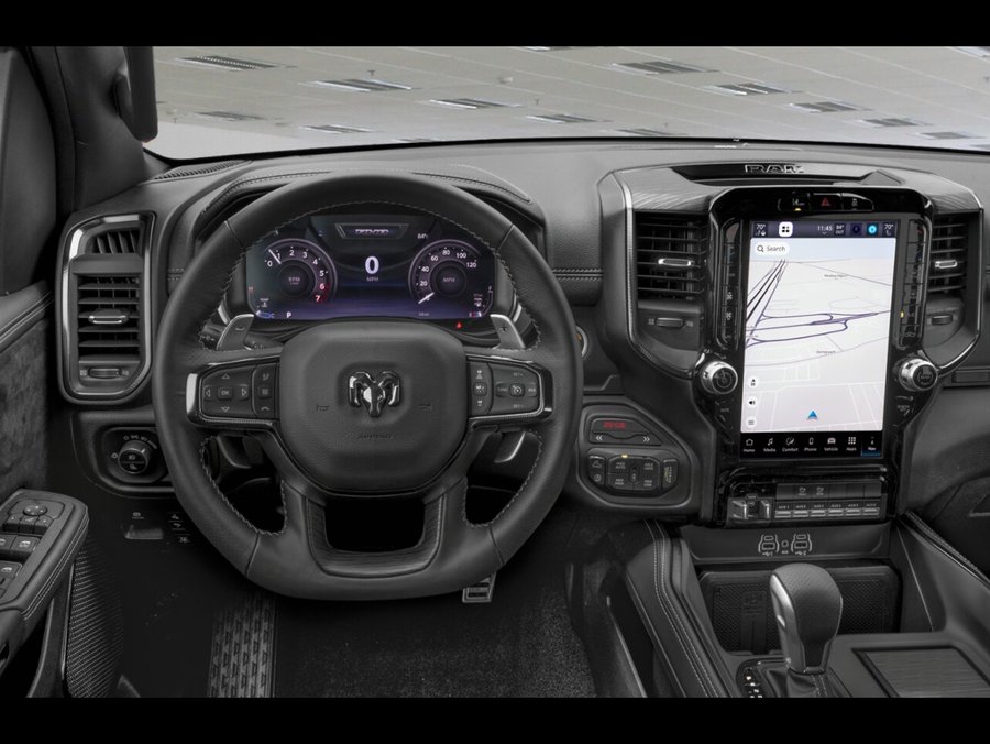 2027 RAM 1500 RHO cabine d'équipe 4x4 caisse de 5 pi 7 po Serrano Green Metallic