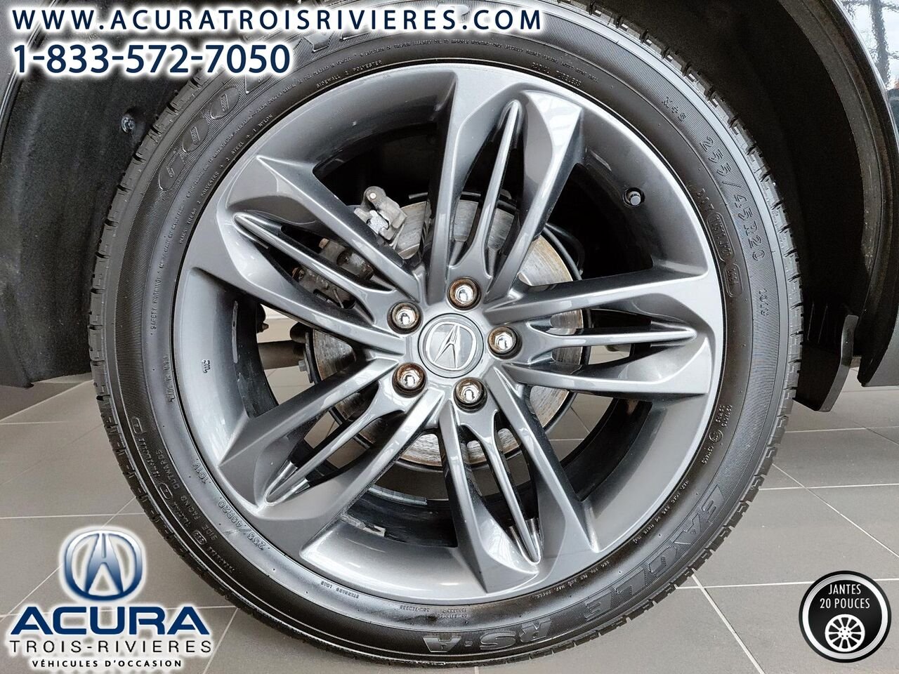 Acura RDX A-SPEC toit panoramique 2024 Noir Trois-Rivières - photo #9