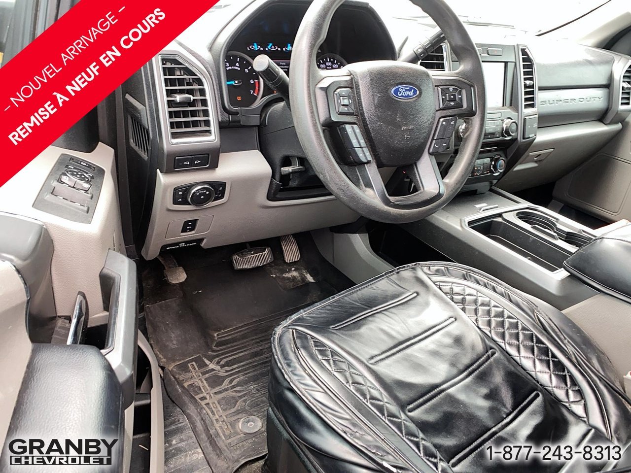 Ford Super Duty F-250 SRW XL cabine 6 places 4RM 160 po | 26-0618B 2017 Noir Granby - photo #9