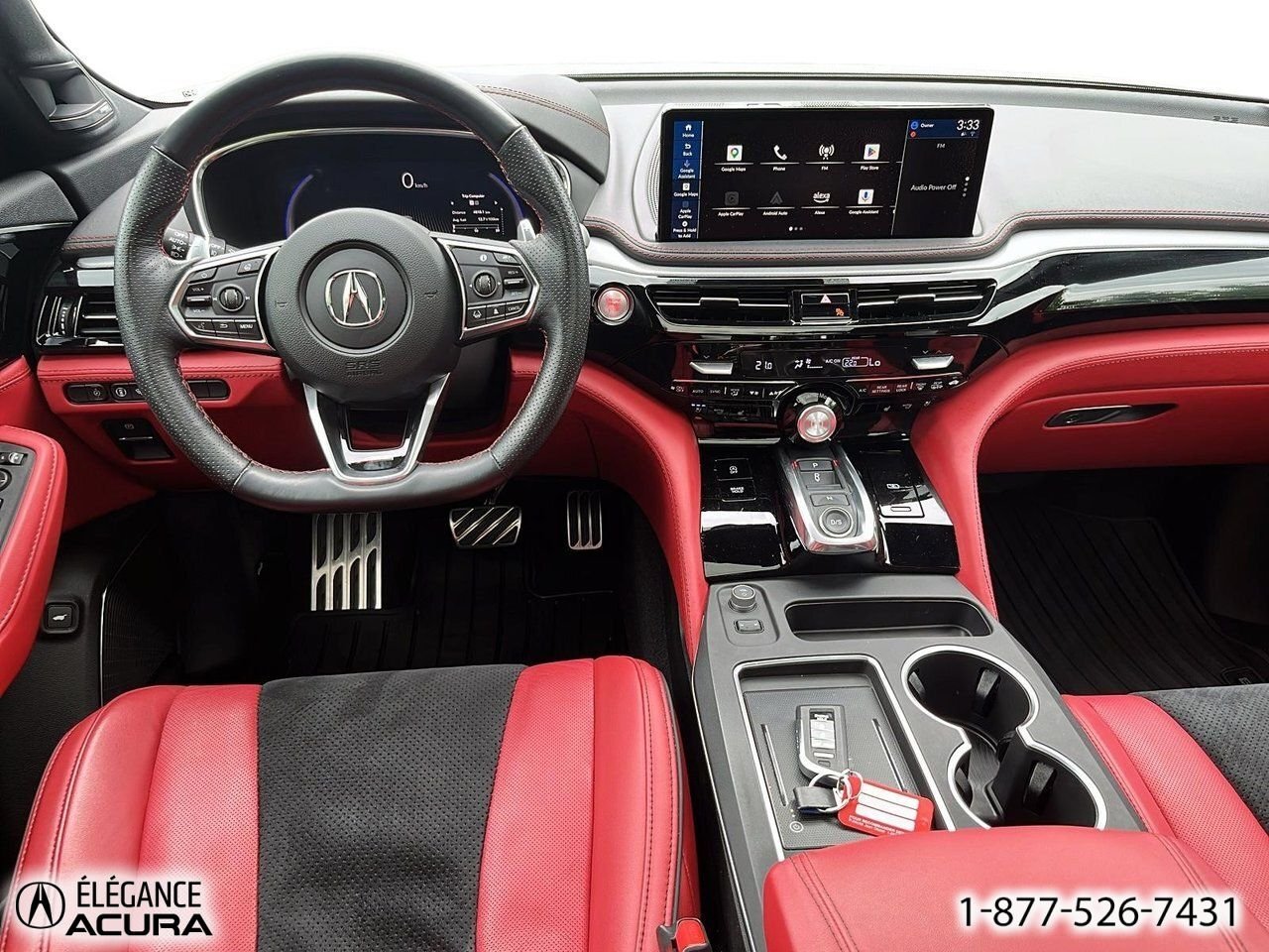Acura MDX A-Spec | A8913 2025 Blanc Granby - photo #14