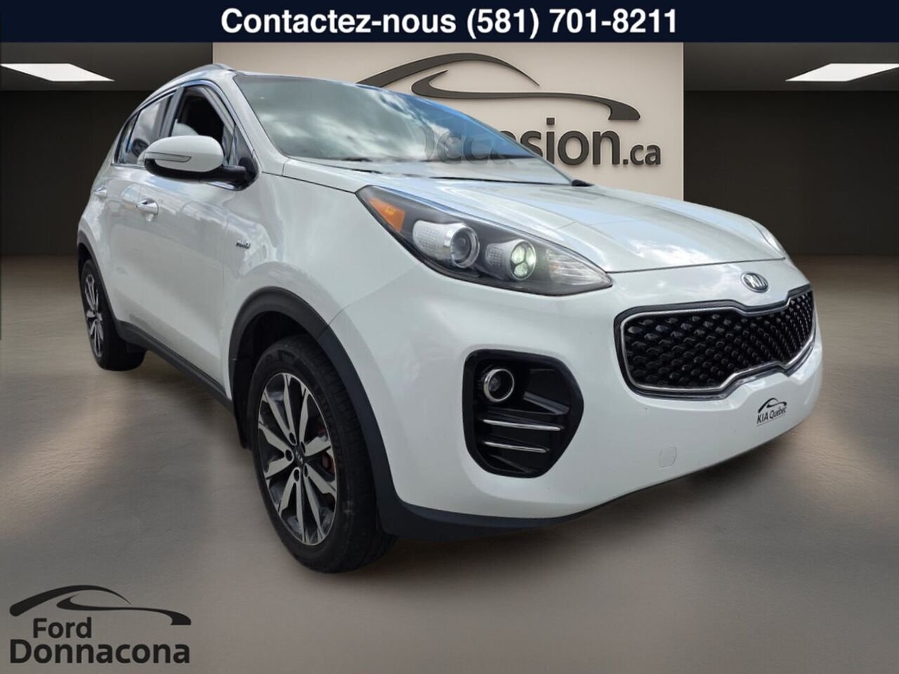 Kia Sportage 2017 Blanc Donnacona - photo #4