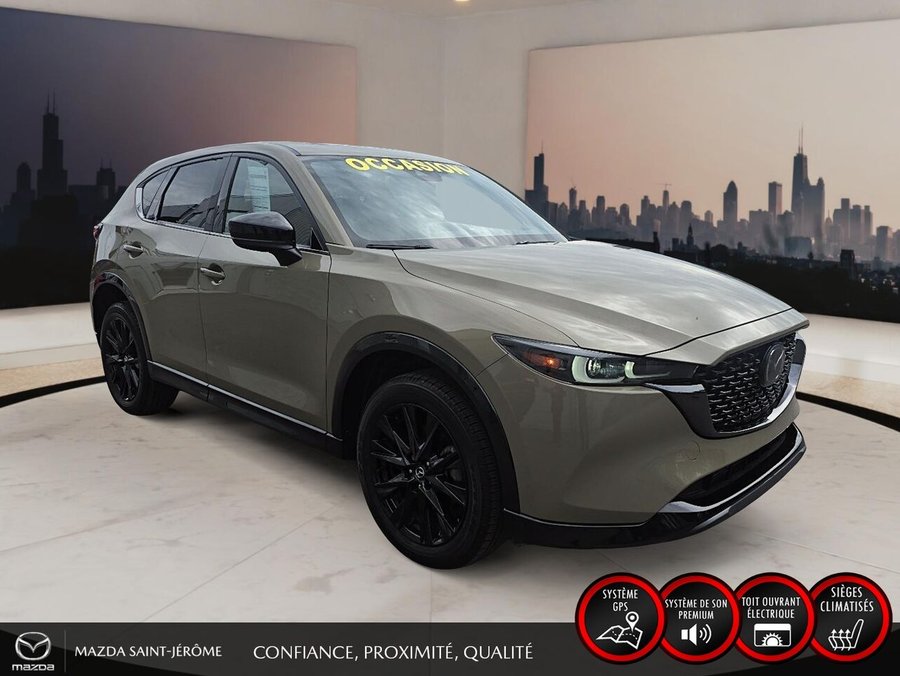 2024 Mazda CX-5 Suna | TURBO | AWD | TOIT OUVRANT | CUIR | BOSE | TÊTE HAUTE Beige