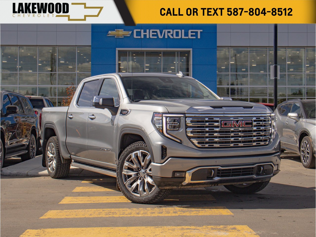 2025 GMC Sierra 1500 4WD Crew Cab 147 Denali Grey Sherwood Park - photo #0