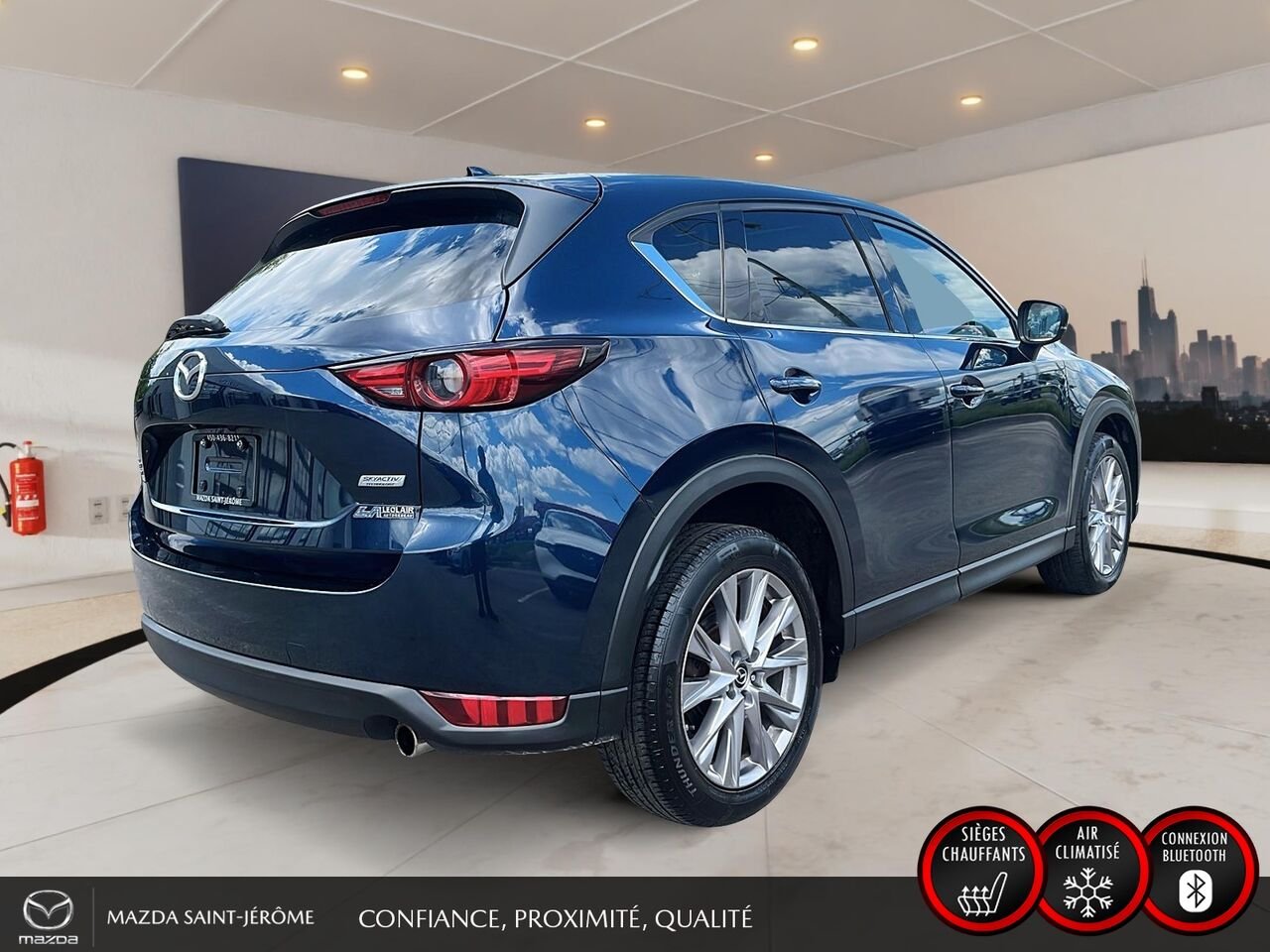 Mazda CX-5 2019 Bleu Ste-Agathe des Monts - photo #5