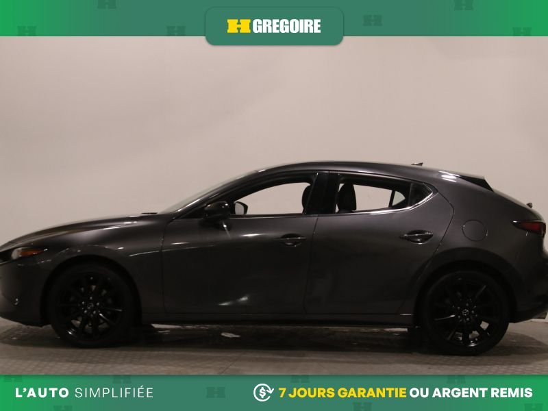 Mazda 3 822519 | GT w/Turbo AWD AUTO NAV AC CUIR TOIT MAGS CAM RECU 2023 Gris Laval - photo #4