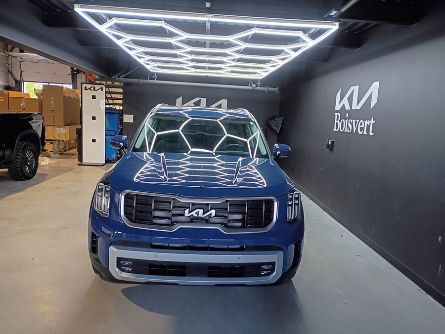 Kia Telluride SX Limited TI avec intérieur noir 2024 Bleu