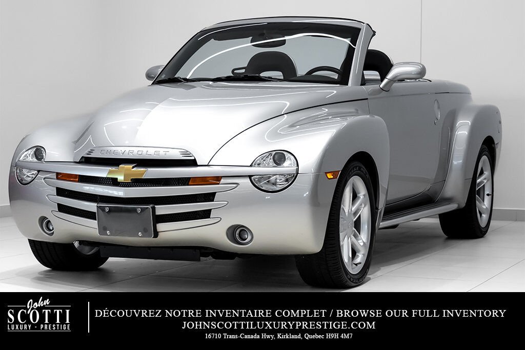 Chevrolet SSR INSTANT CLASSIC COLLECTABLE LOW KM 2004 Argent Kirkland - photo #36