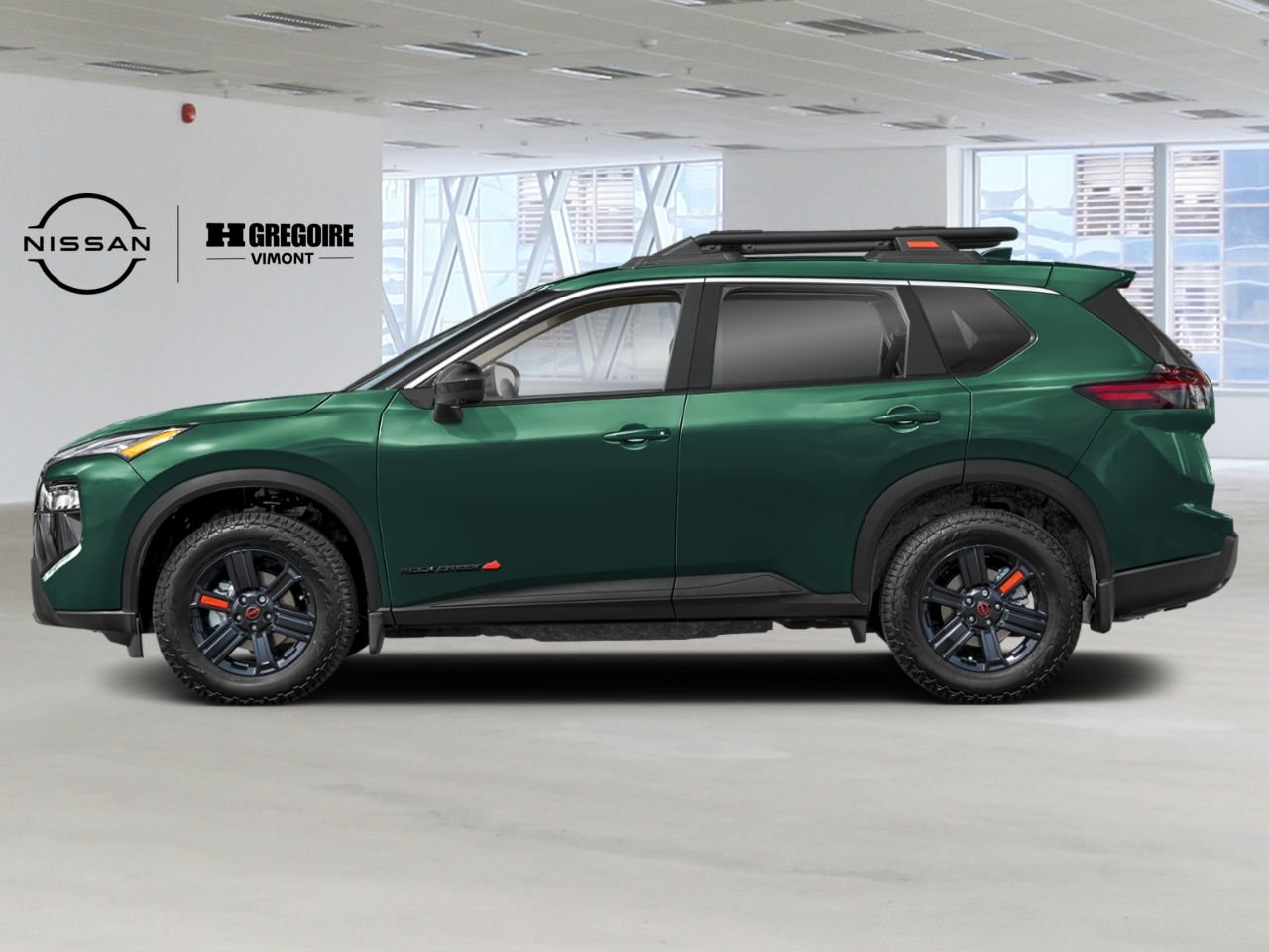 2026 Nissan Rogue Obsidian Green Pearl Laval - photo #2