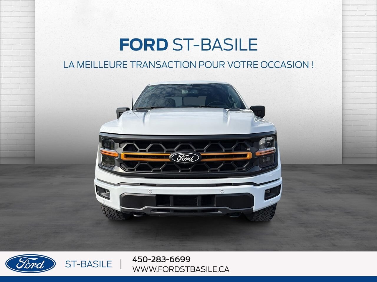 Ford F-150 2024 Blanc Saint-Basile-le-Grand - photo #11