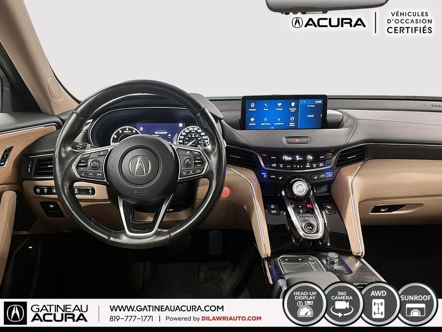 2021 Acura TLX Platinum Élite berline SH-AWD White