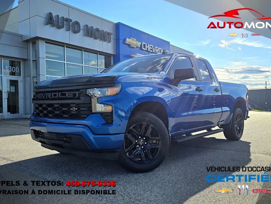 CHEVROLET Silverado 1500 Custom 4X4 2023 Bleu