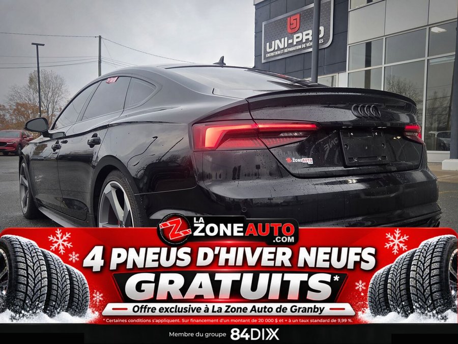 Audi S5 Sportback Technik Black Optic + 349HP 2019 Noir