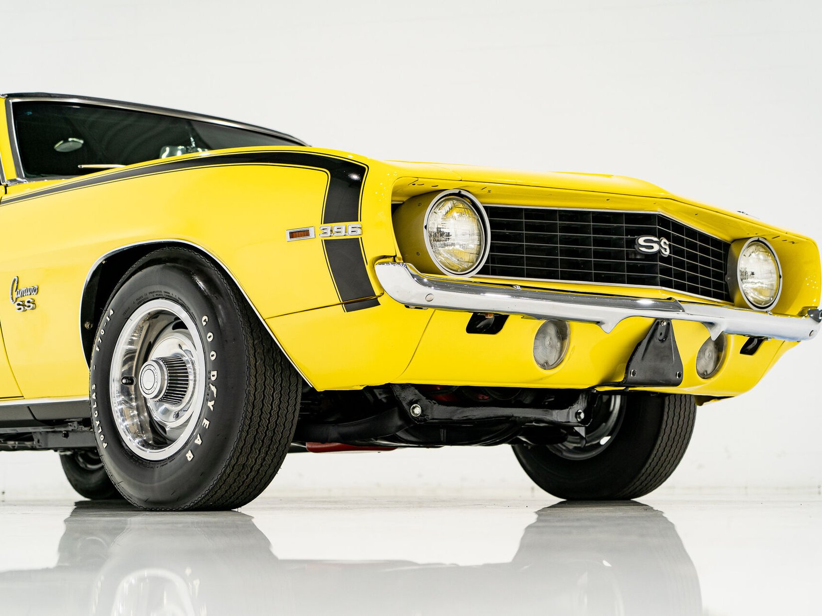 Chevrolet Camaro SS **PRIX EN USD** With factory A/C 1969 Jaune Montréal - photo #24