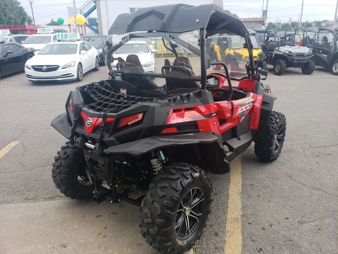 CF MOTO ZFORCE 950 2021 Gris Longueuil, - photo #2
