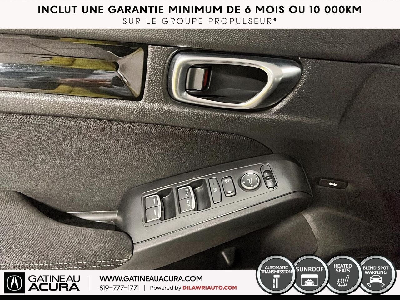 Honda Civic EX 2022 Noir Gatineau - photo #25