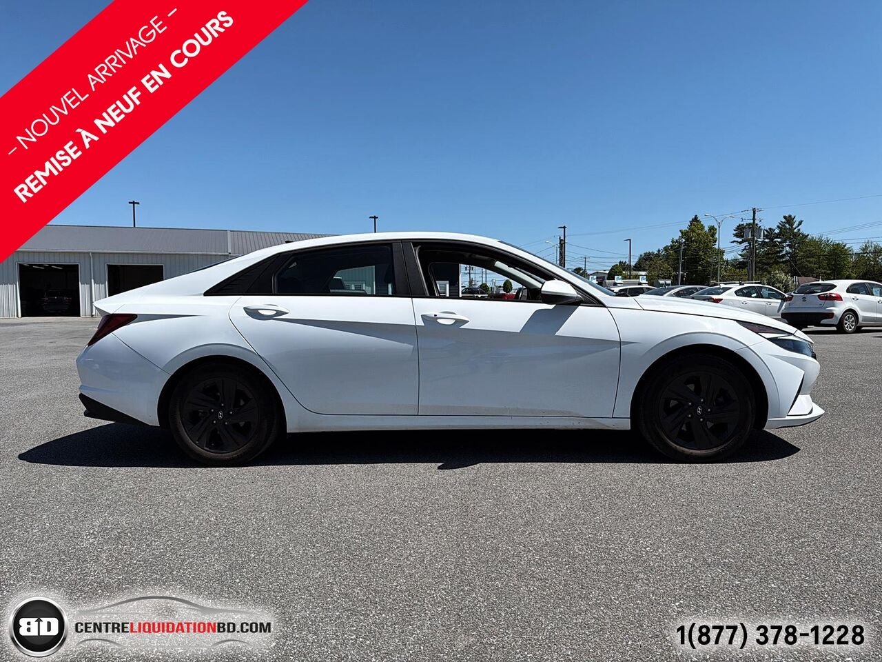 2023 Hyundai Elantra Preferred | BD0278 White Granby - photo #4